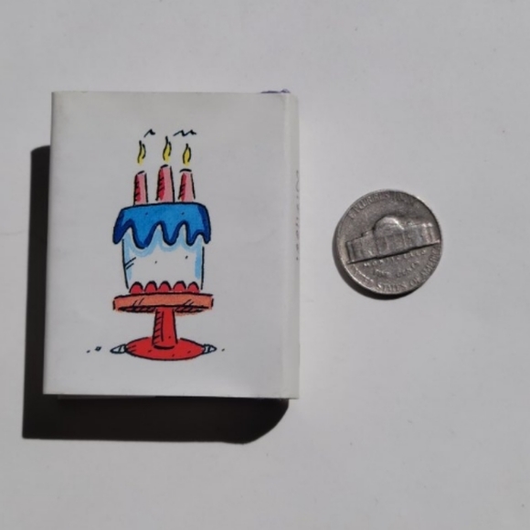 NWT Tiny Tomes Best Birthday Wish Mini Collectable - Picture 2 of 5